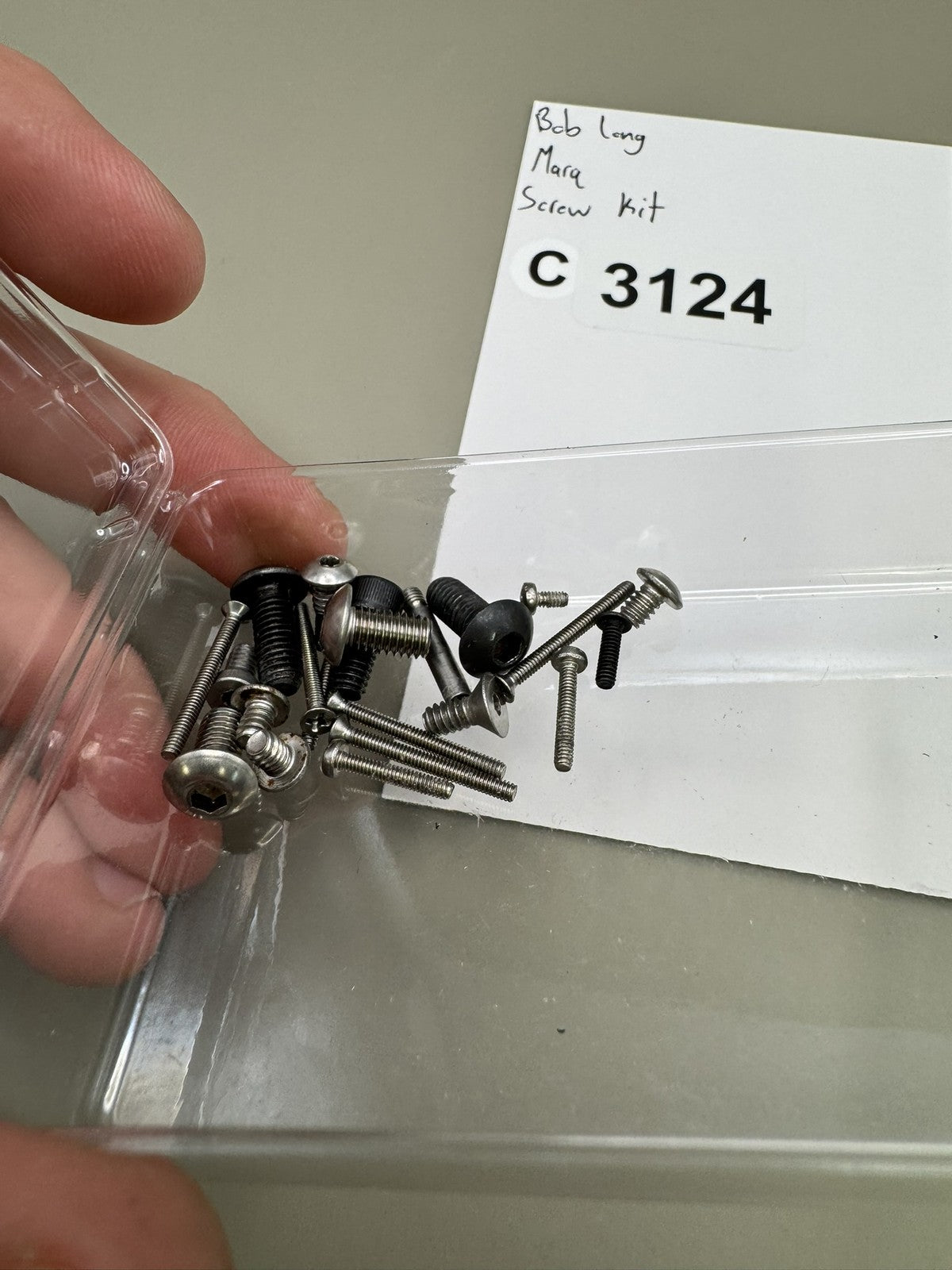 Bob Long Marq Paintball Screw Kit
