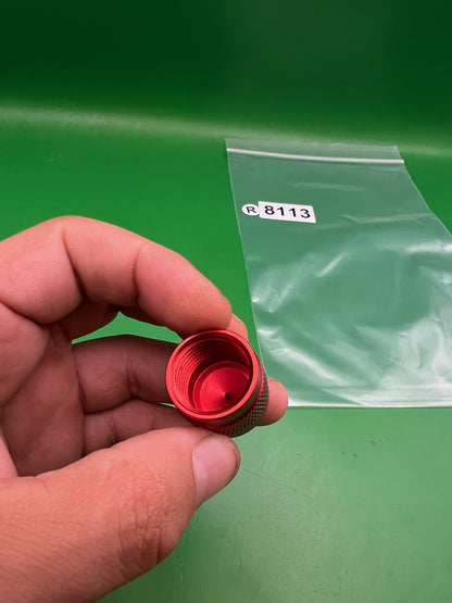 Thread Protector Aluminum Red