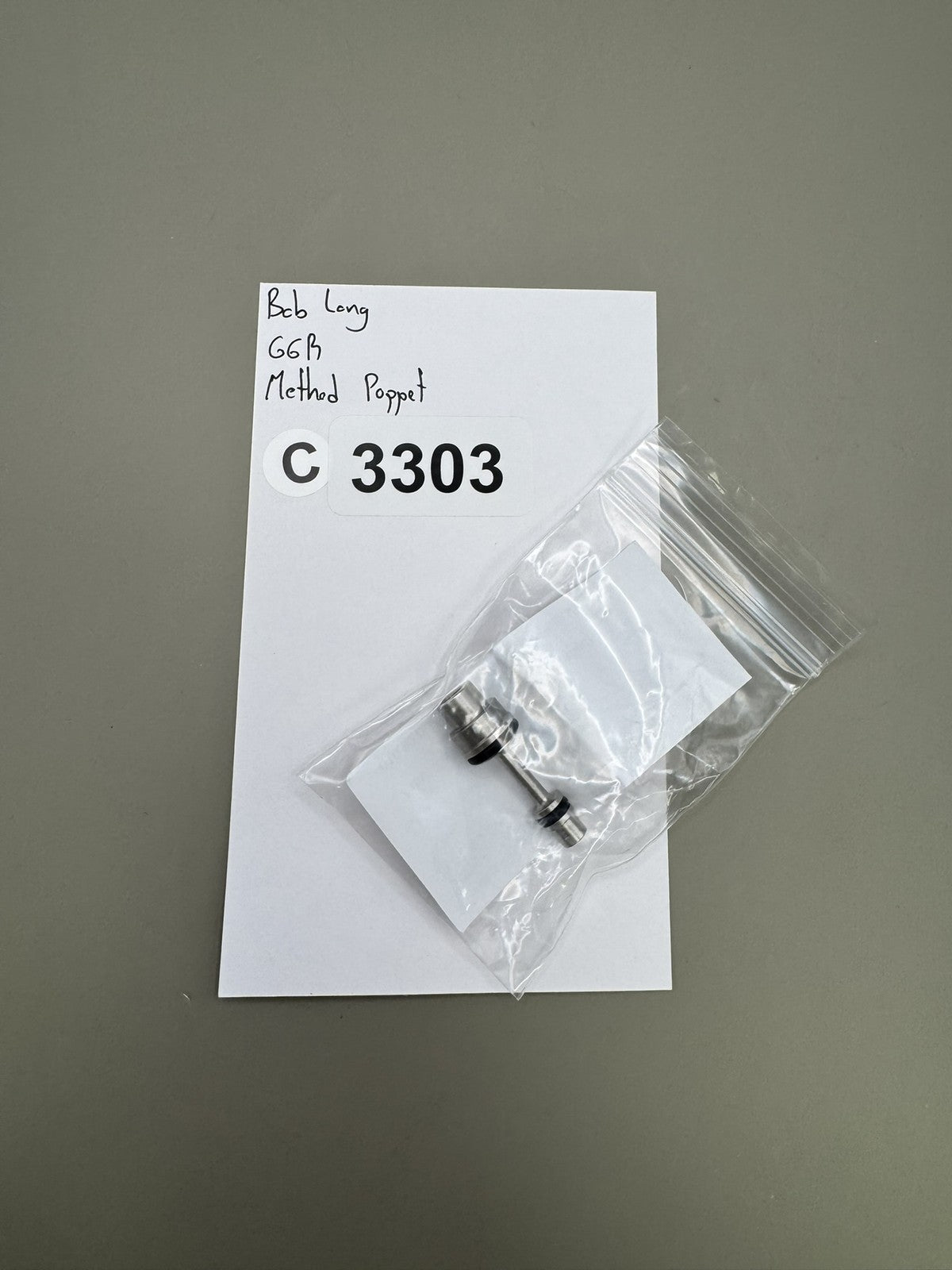 Bob Long G6R Method Poppet