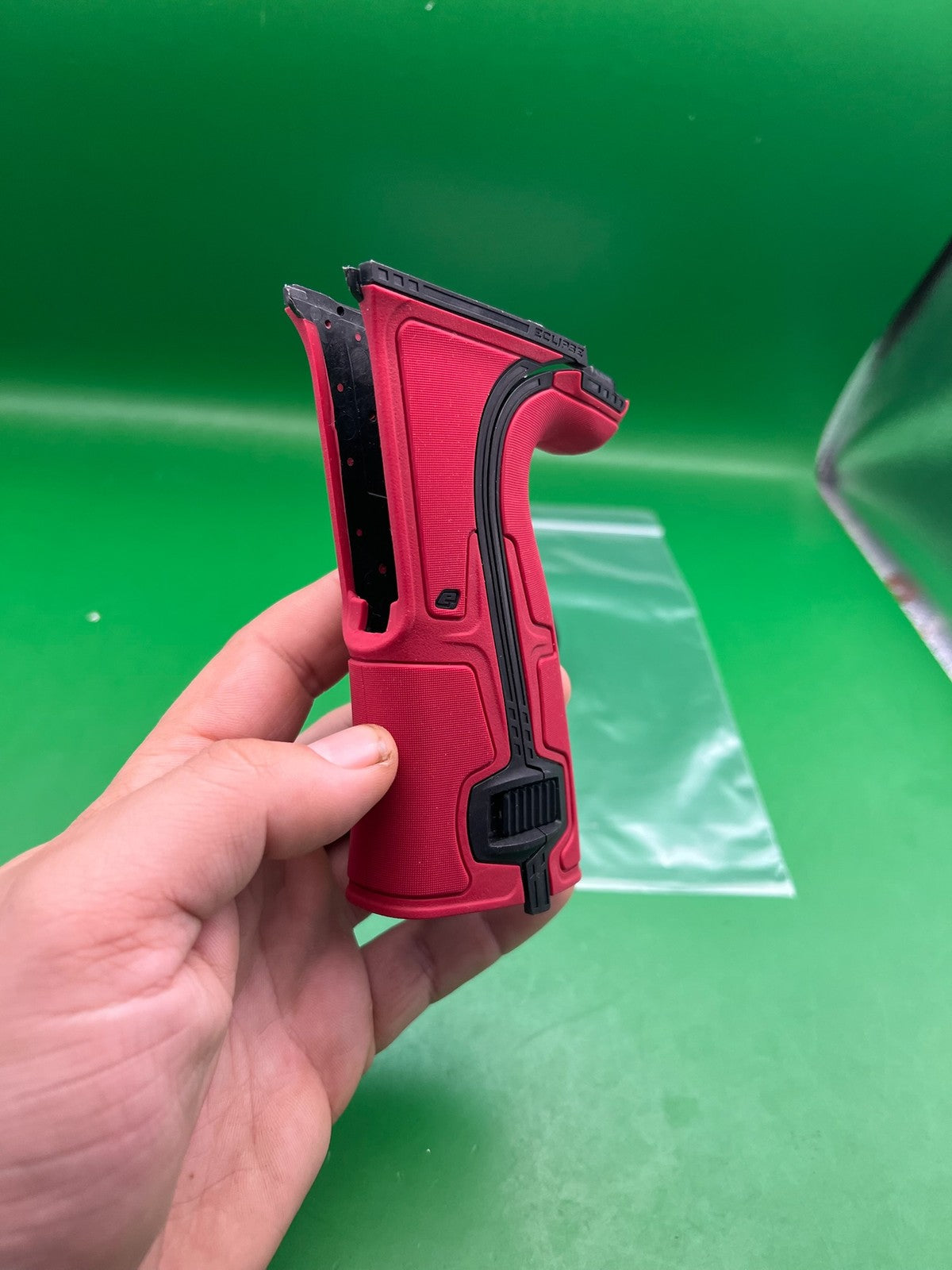 Planet Eclipse Ego / CS3 Rubber Grip Kit Red Black