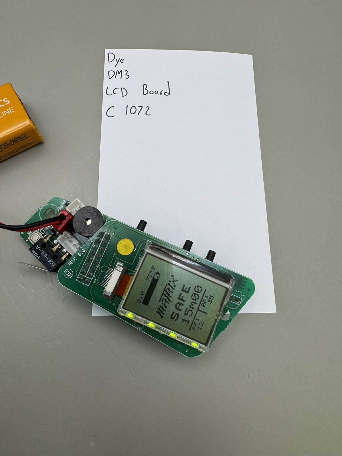 Dye DM3 LCD Board