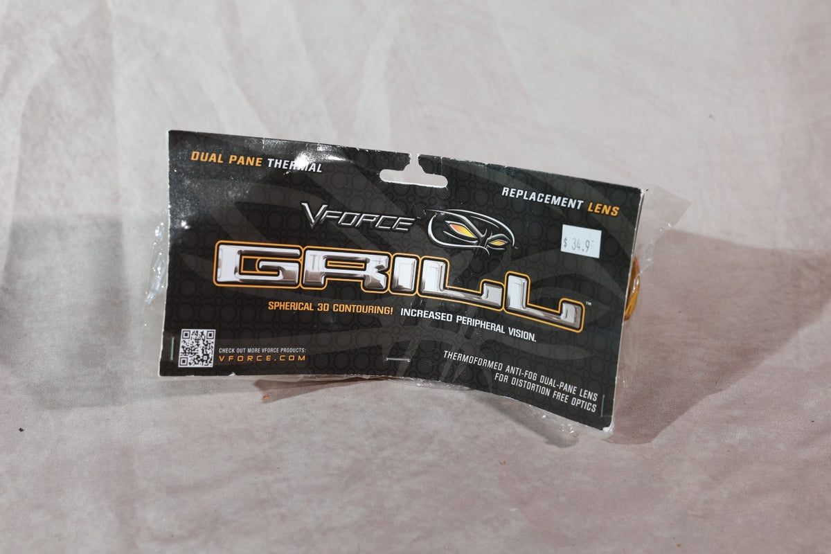 VForce Grill Paintball Mask Replacement Lens Amber Yellow Thermal