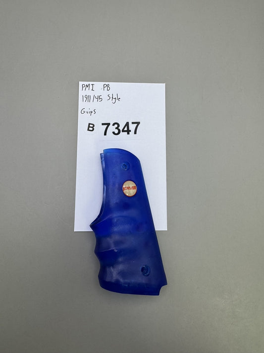 PMI 1911/45 Style Paintball Grip Panels Blue