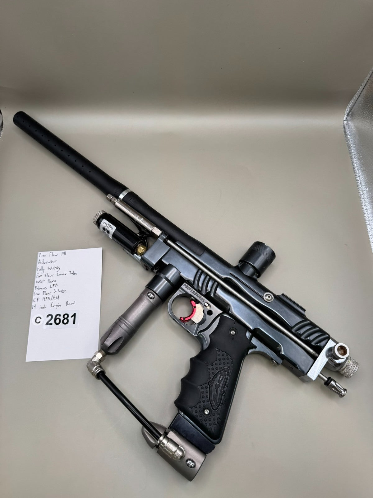 Free Flow PB Autococker - Paintball Marker Fully Working
