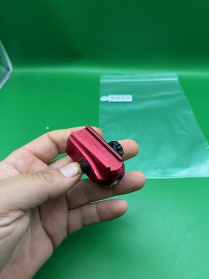 Smart Parts ASA On/Off Adapter Red Anodized Aluminum Air System