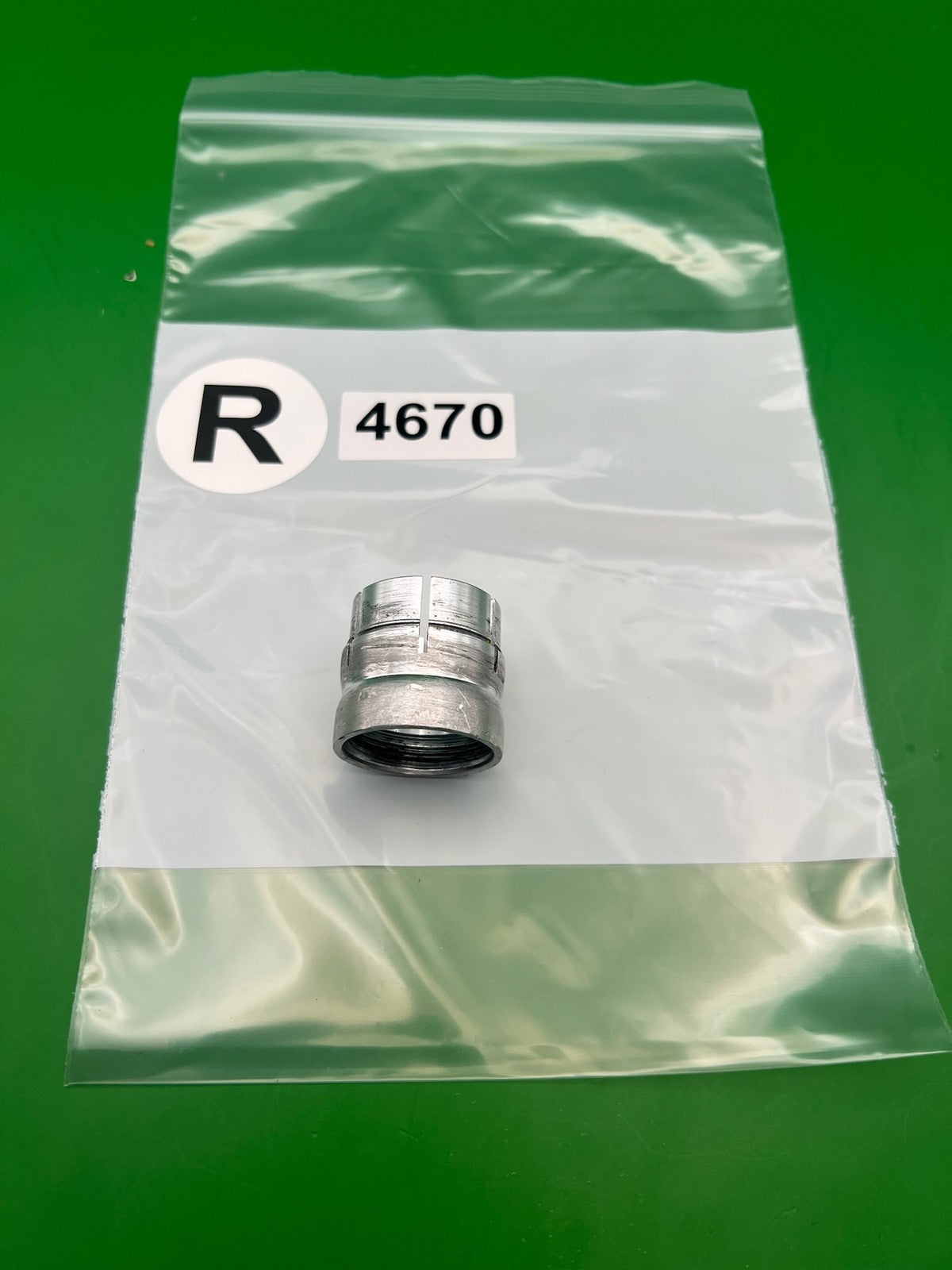 WGP Autococker Twistlock Feedneck Collar Raw Aluminum Silver