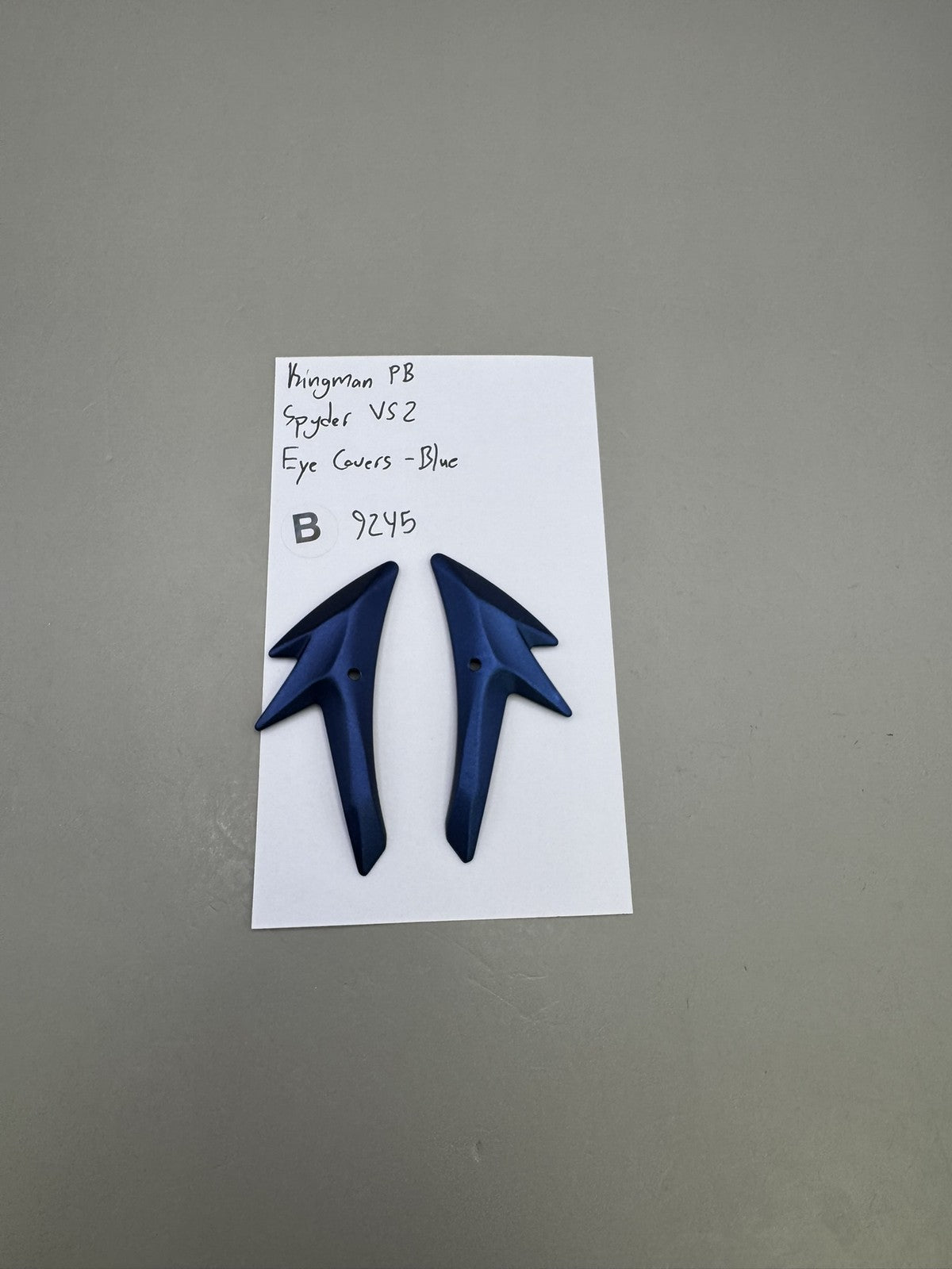 Kingman PB Spyder VS2 Eye Covers - Blue