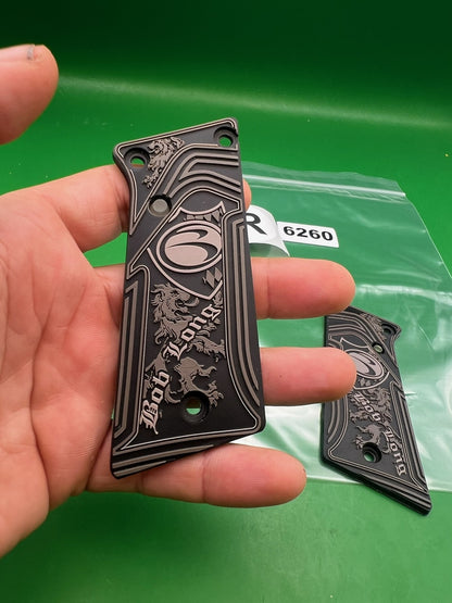 Bob Long Grip Panels Black for Marq