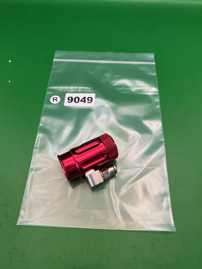 32 Degrees ASA Red Anodized Aluminum Paintball Dovetail