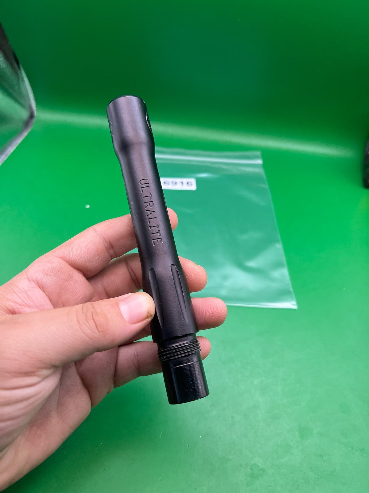 Luxe ION Threaded Dye UltraLite Barrel Back Black .692 Autococker