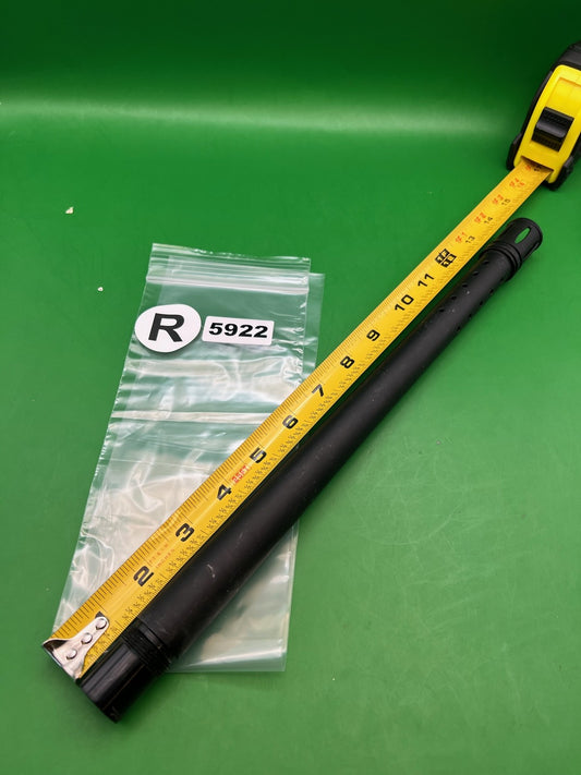 Autococker? One Piece Barrel 14" Black Ported - used paintball barrel - black