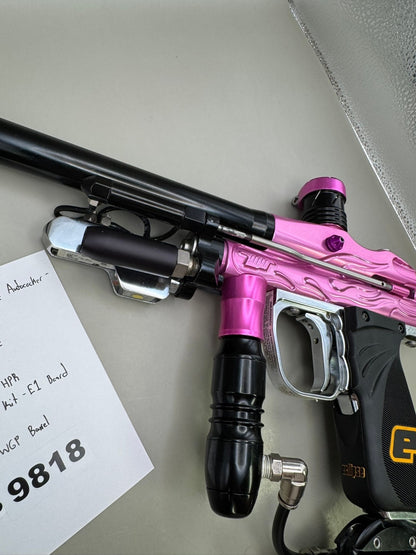 WGP 05 Black Magic E-Blade Autococker - Pink - Paintball Marker Fully Working