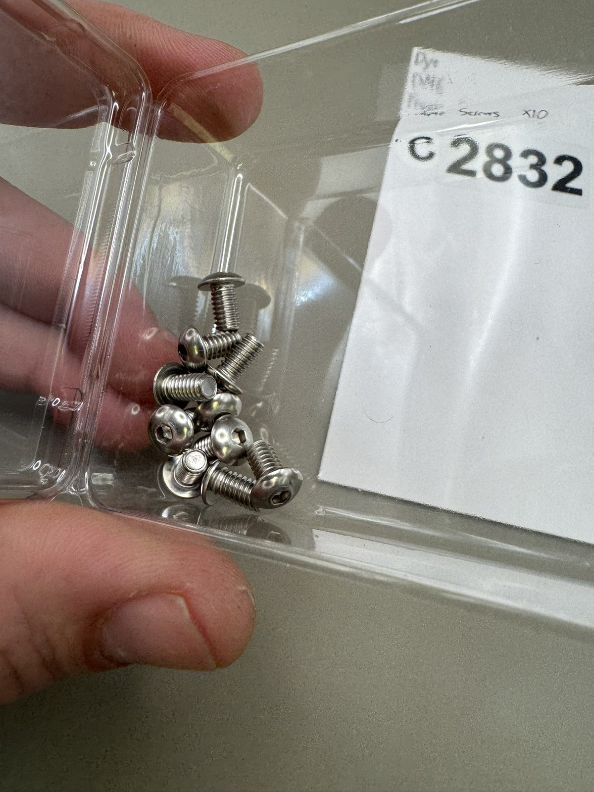 Dye DM6 Paintball Frame Screws X10