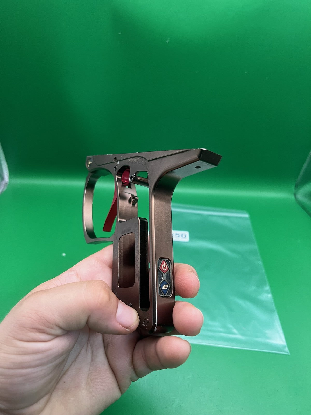 Dangerous Power Fusion F7 Trigger Paintball Frame Silver