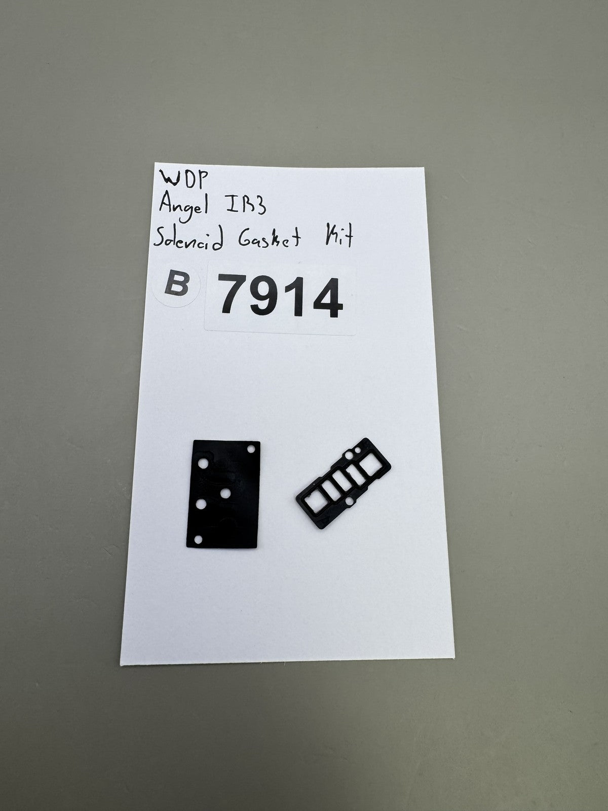 WDP Angel IR3 Solenoid Gasket Kit Black