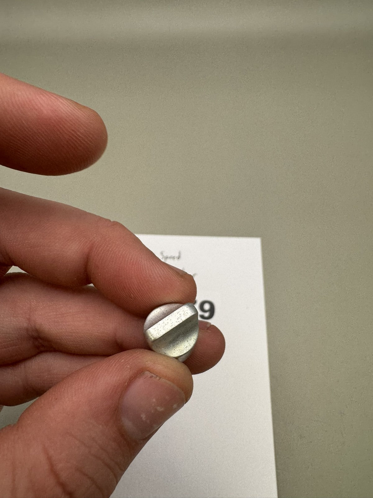 WDP Angel 06 Speed Breech Knob -Silver