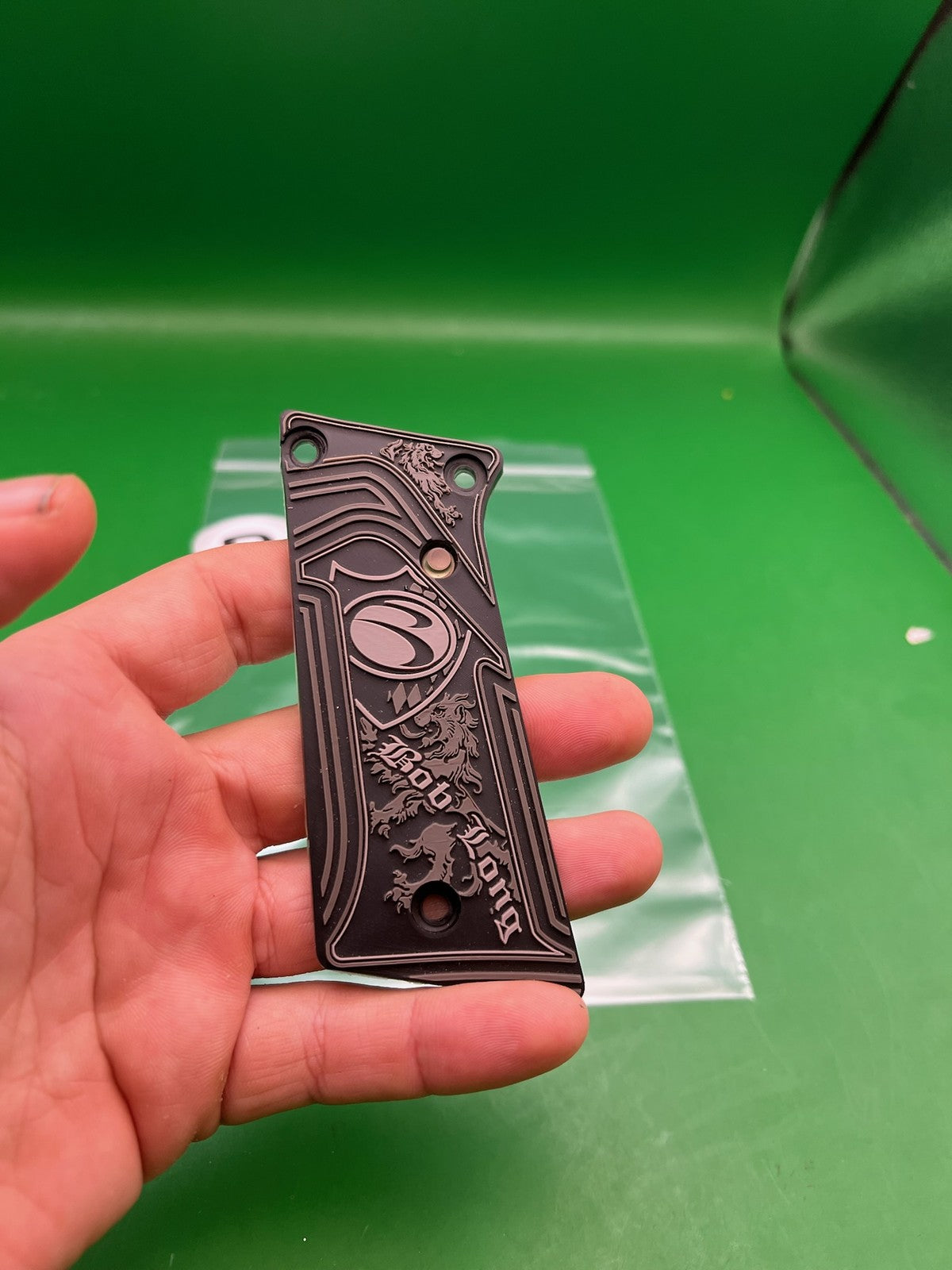 Bob Long Grip Panels Black for Marq