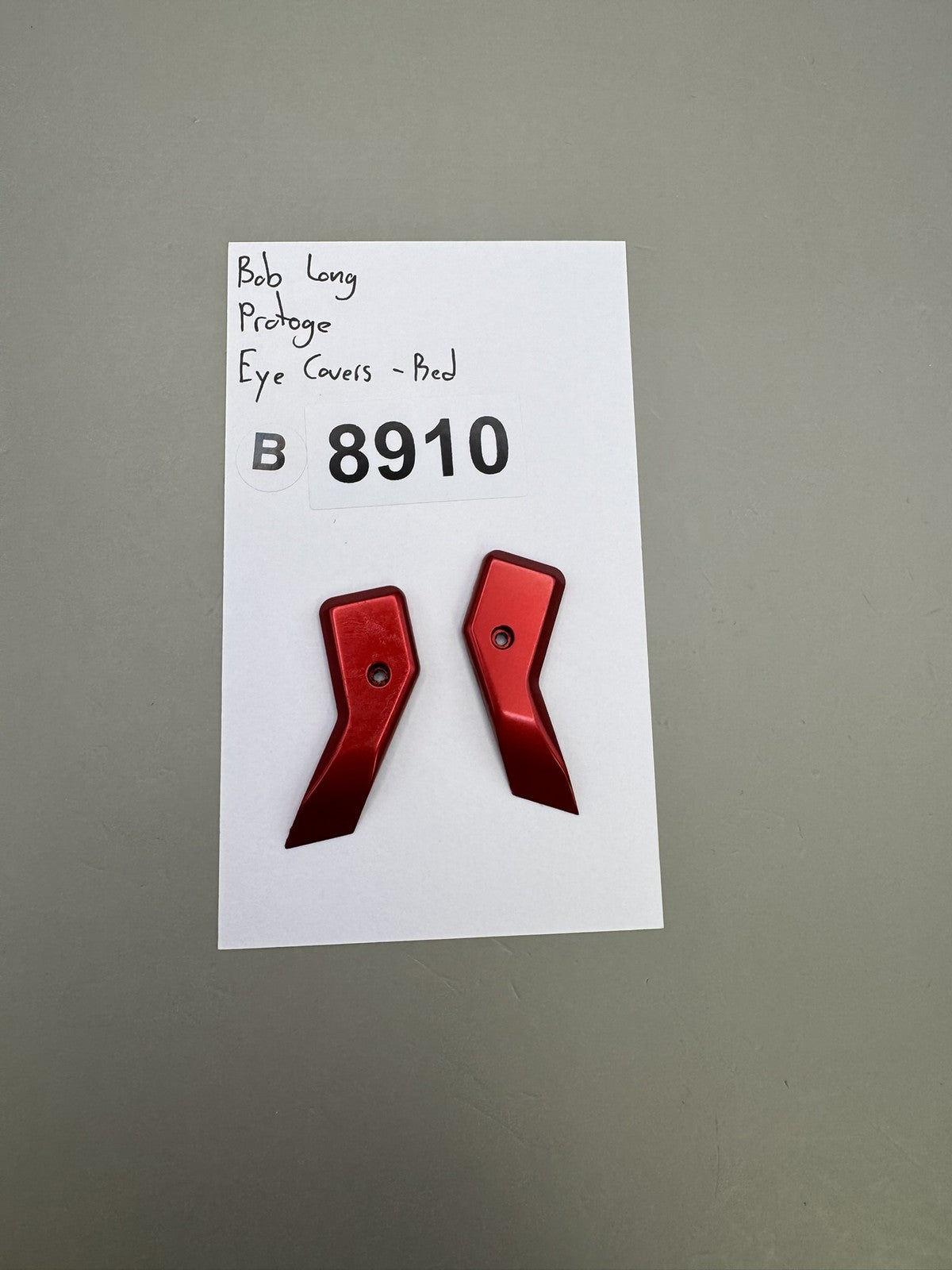 Bob Long Protoge Eye Covers - Red