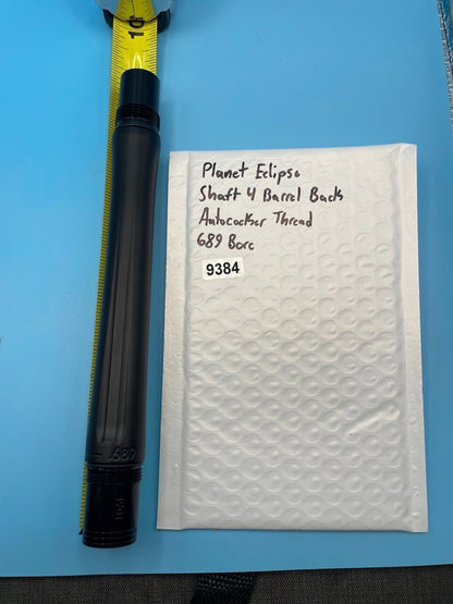 Planet Eclipse Shaft 4 Paintball Barrel Back Autococker Thread 689 Bore