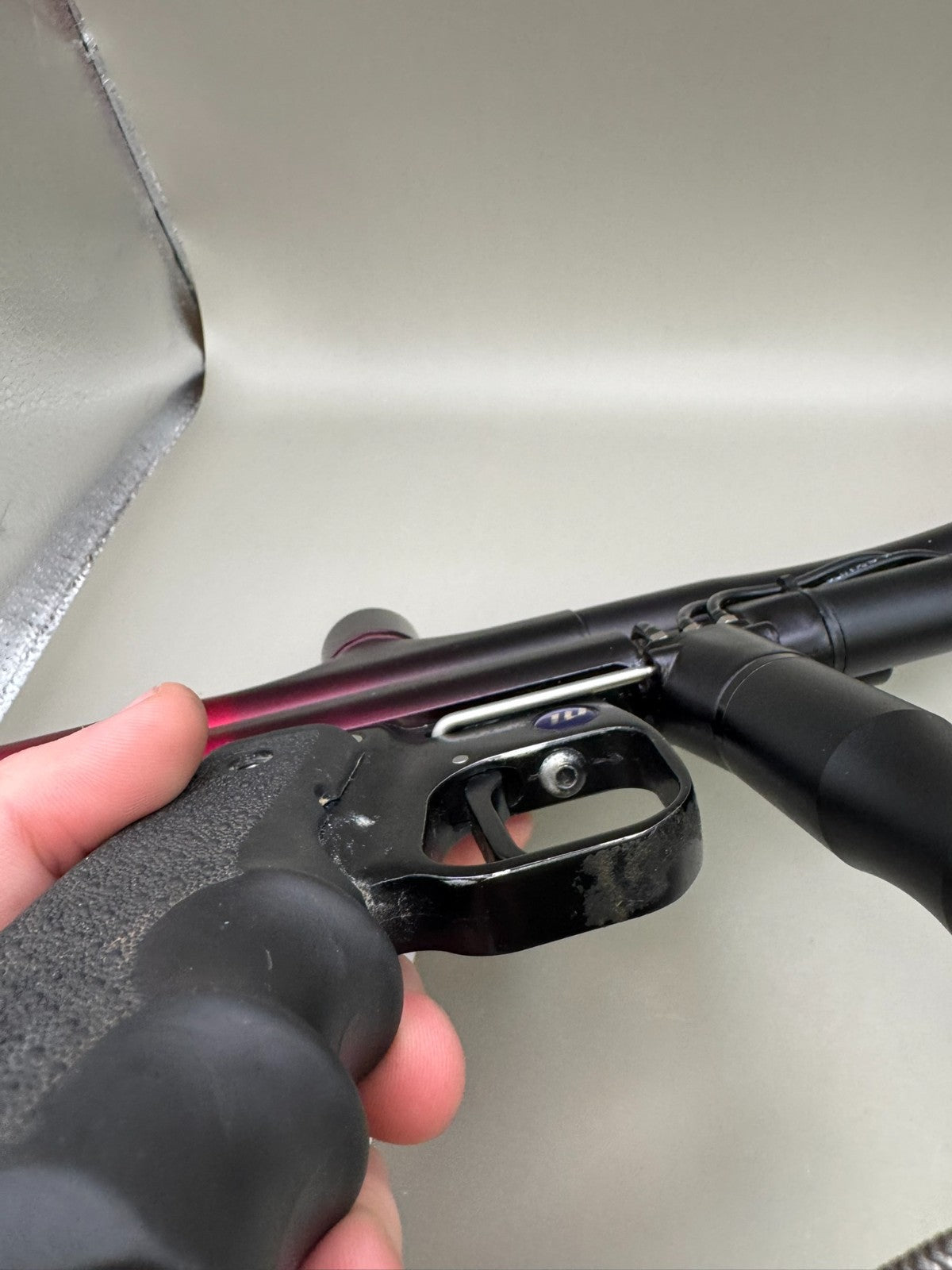 WGP Autococker Trilogy - Black/Red - Paintball Marker Fully Working