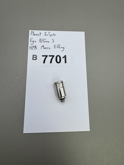 Planet Eclipse Ego 11 Geo 3 HPR Macro Fitting Silver
