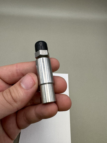 Vintage Paintball Pro Connect Fitting Silver