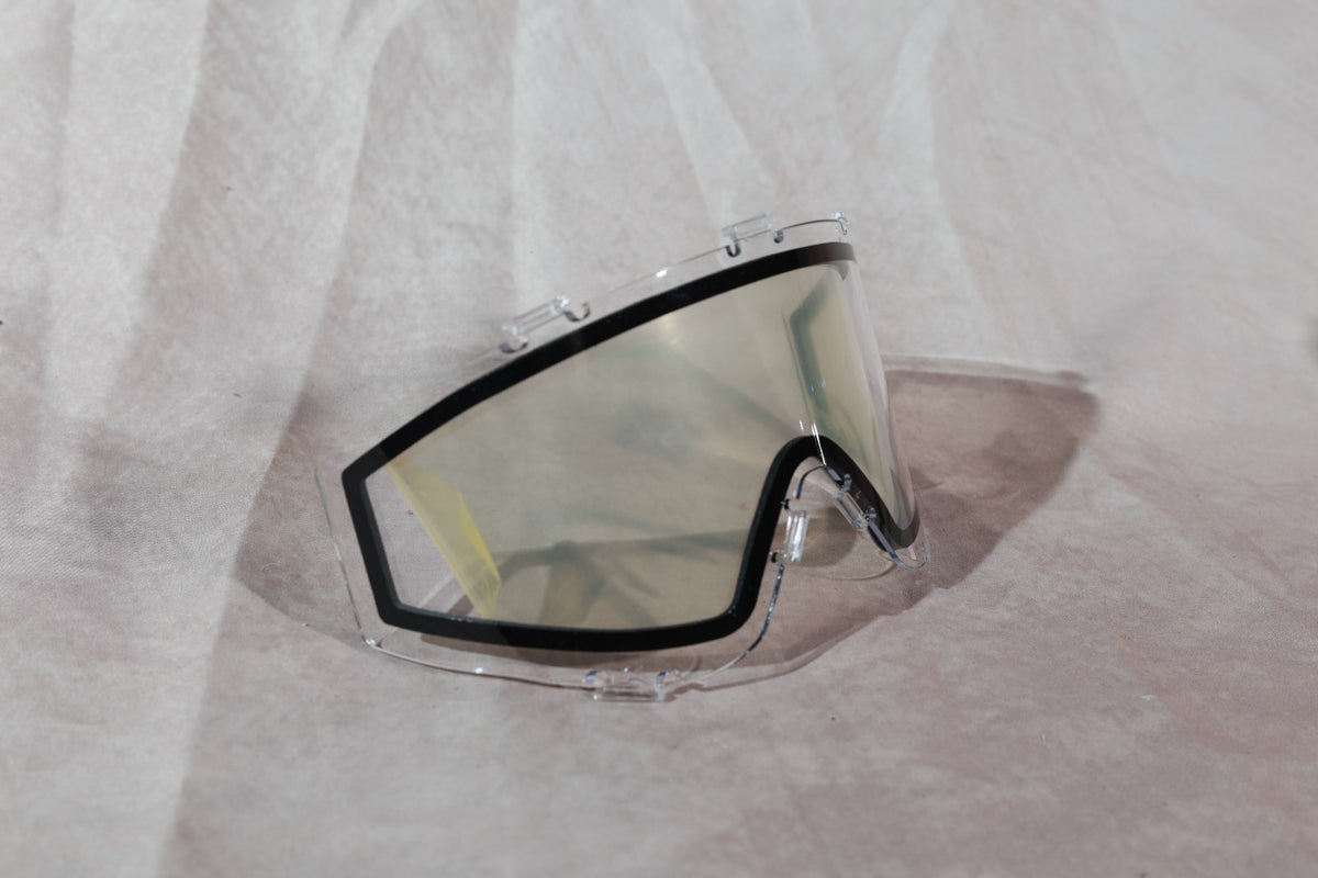 JT Paintball Mask Clear Replacement Lens Lot of 2 Thermal Goggle Spectra