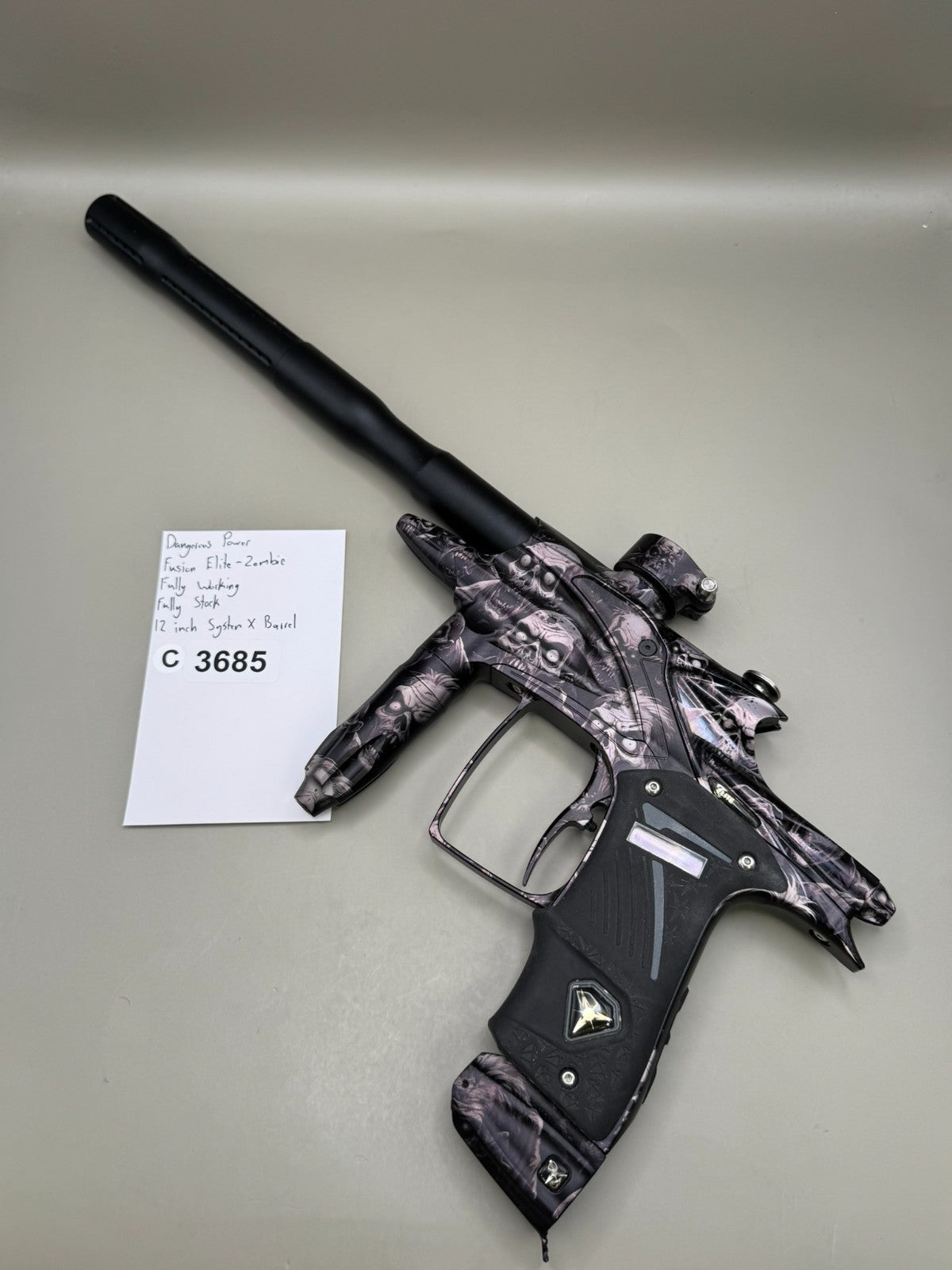 Dangerous Power Fusion Elite - Zombie - Paintball Marker Fully Working