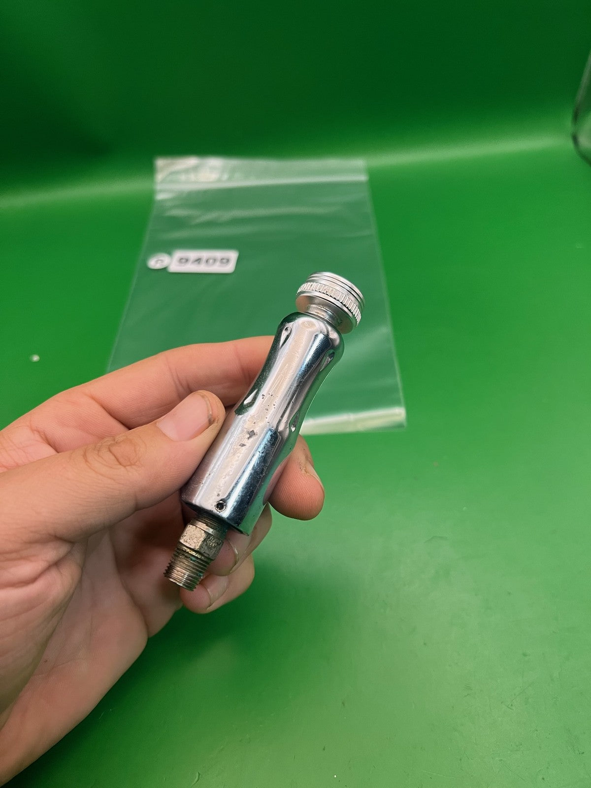 ANS Xtreme Inline HPR High Regulator Silver Aluminum