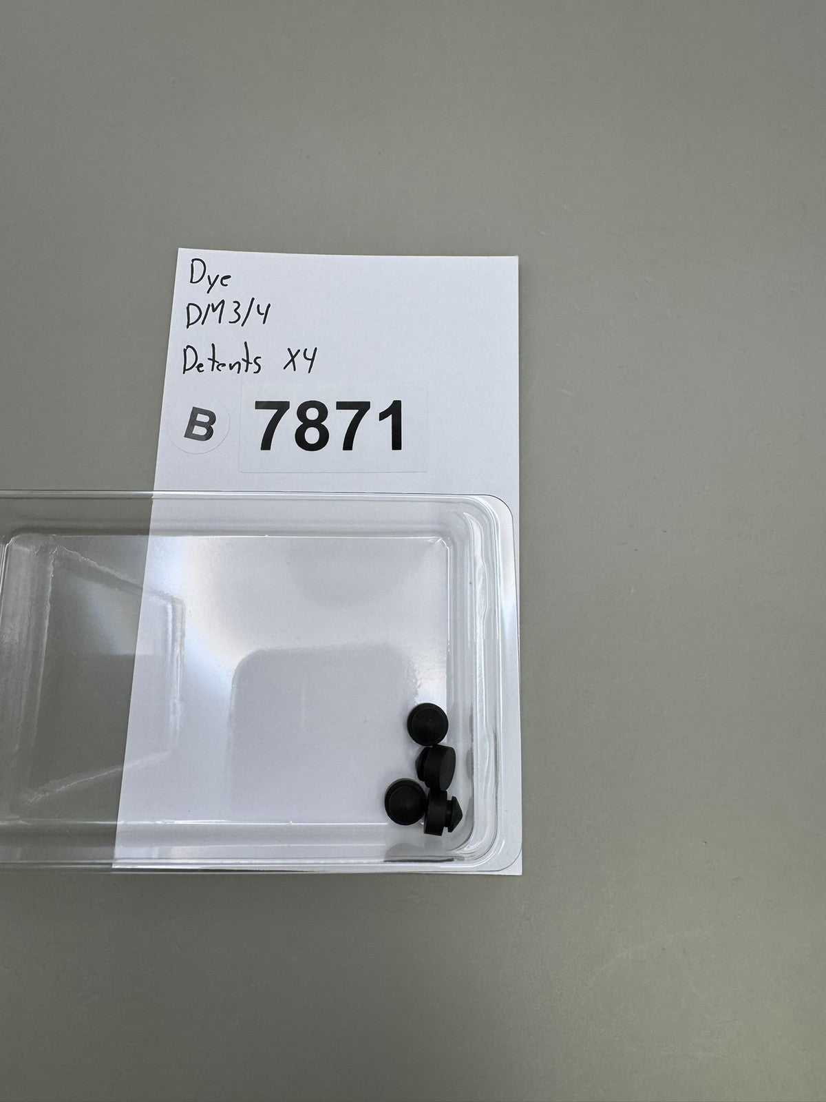 Dye DM3 DM4 Ball Detents Black x4