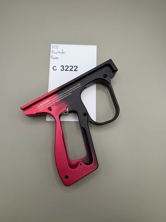 ICD Promaster Paintball Frame Red Black Fade Aluminum
