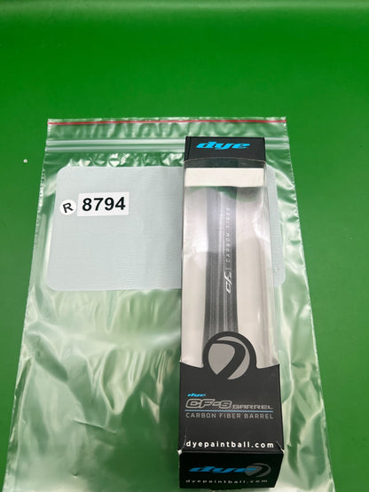 Dye CF-S Carbon Fiber Barrel Back .680 Bore Autococker AC Thread Black NOS