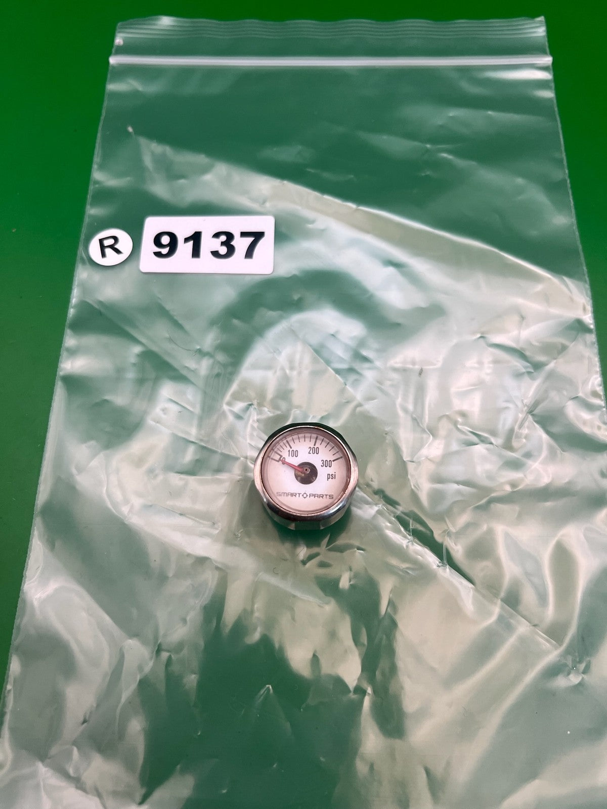 Smart Parts 0-300 PSI Mini Pressure Gauge Chrome ION Shocker SFT