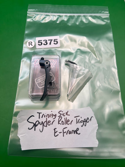 Trinity Sick Spyder E-Frame Roller Trigger Black Aluminum
