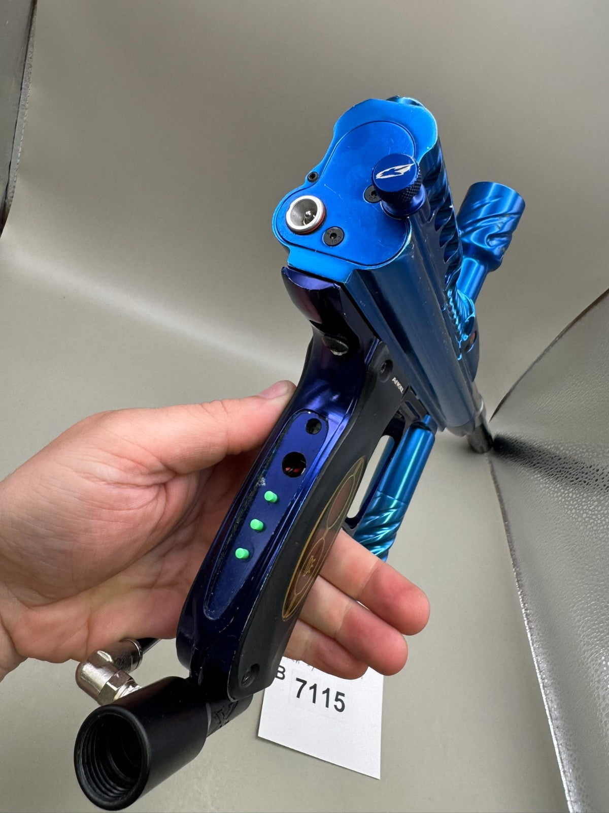 Angel IR3 - Custom Dark Blue Paintball Marker Fully Working