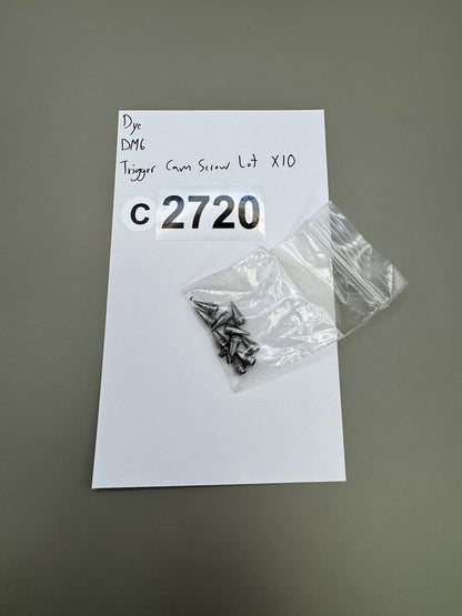 Dye DM6 Trigger Cam Screw Lot X10