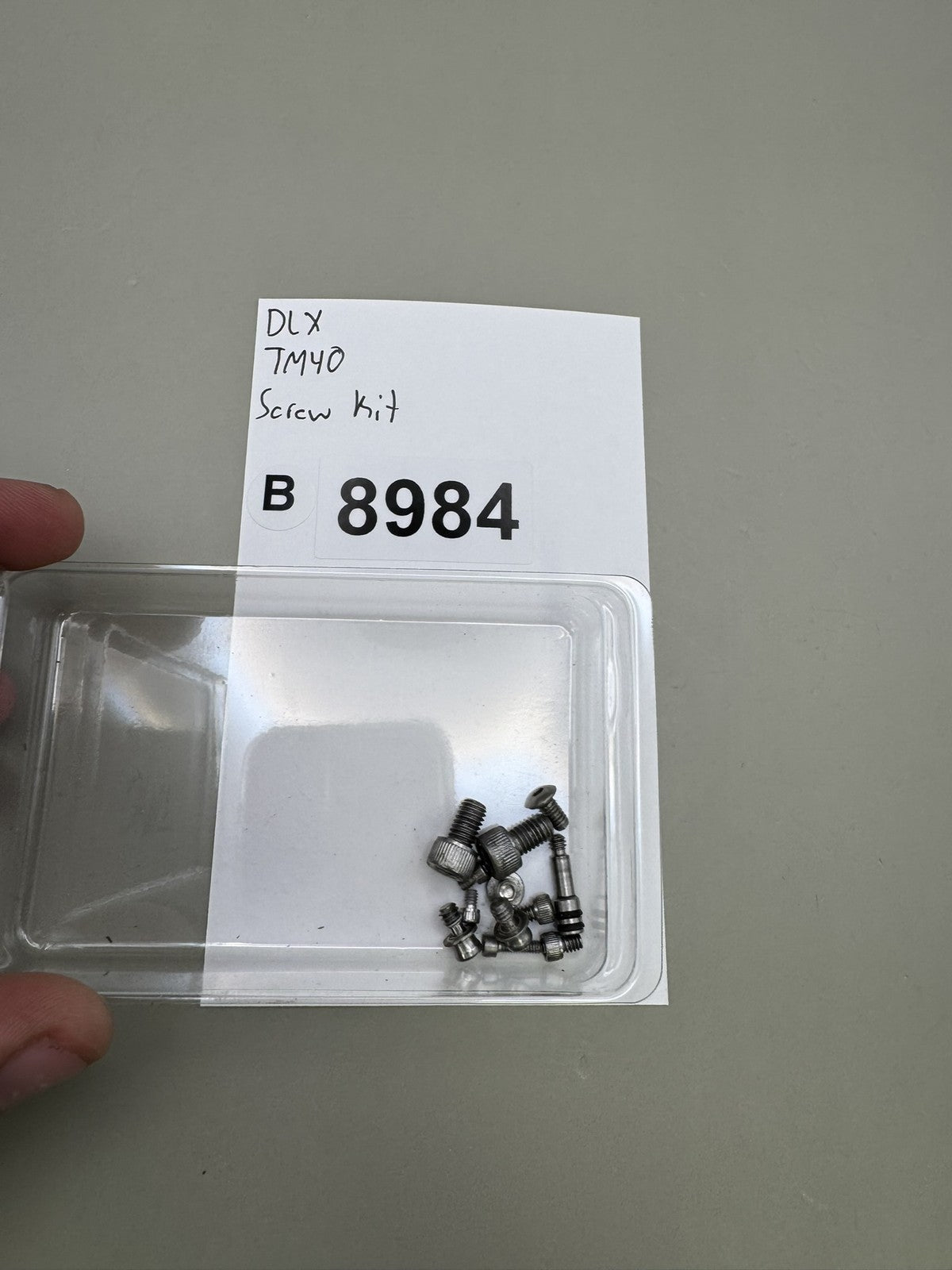 DLX TM40 Screw Kit
