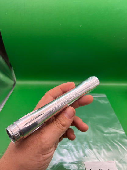 Dye UL-I Barrel Back Autococker AC Thread Polished Clear Silver