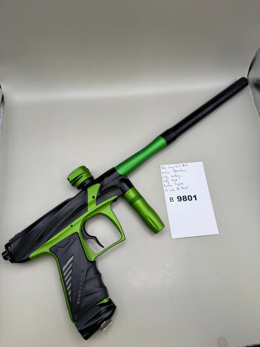 Bob Long / G.I Sportz Victus - Black/Green - Paintball Marker Fully Working