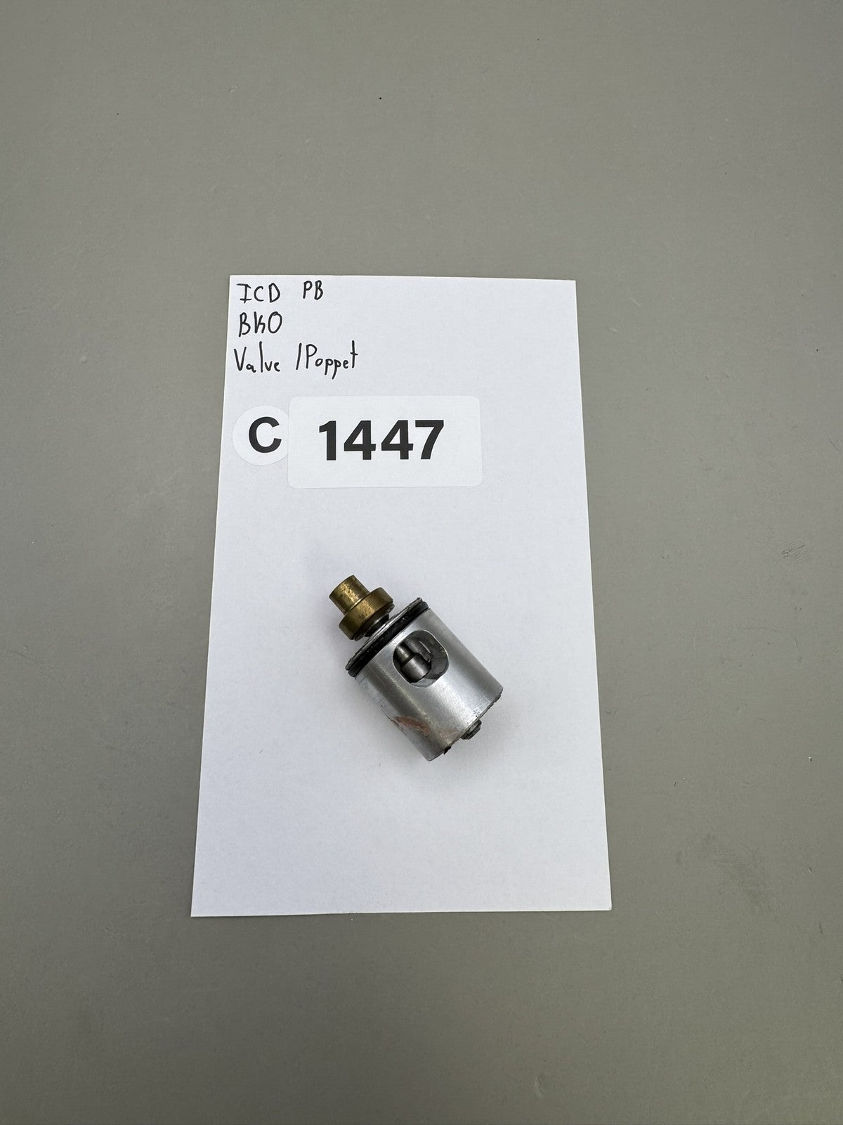 ICD PB B4O Valve /Poppet