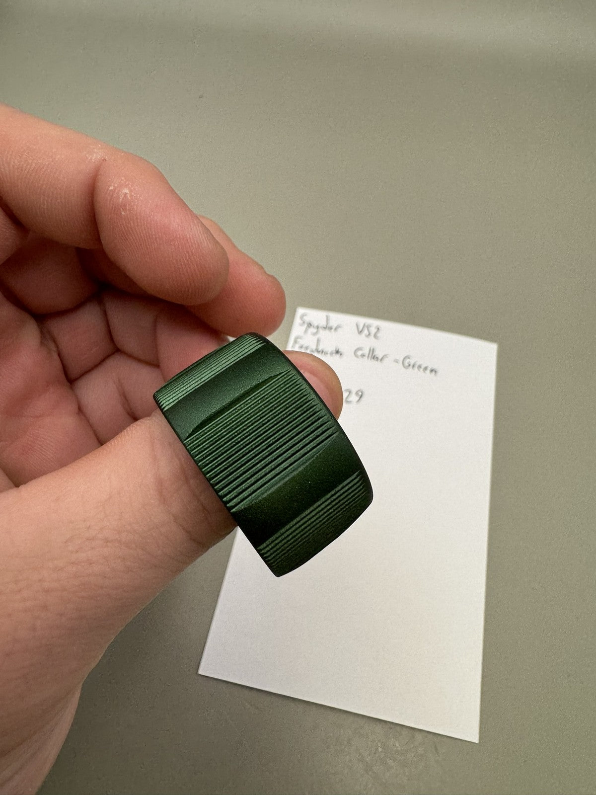 Spyder VS2 Feedneck Collar - Green