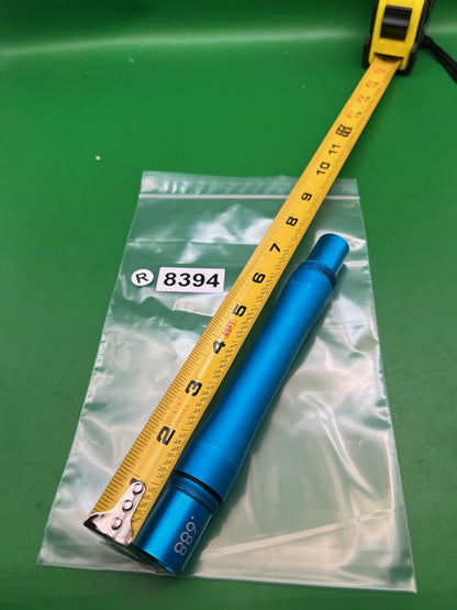 Empire Paintball Barrel Back Satin Blue .688 Bore AC Autococker Thread 8"