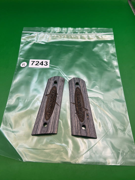 Adrenaline Wood Grip Panels Brown