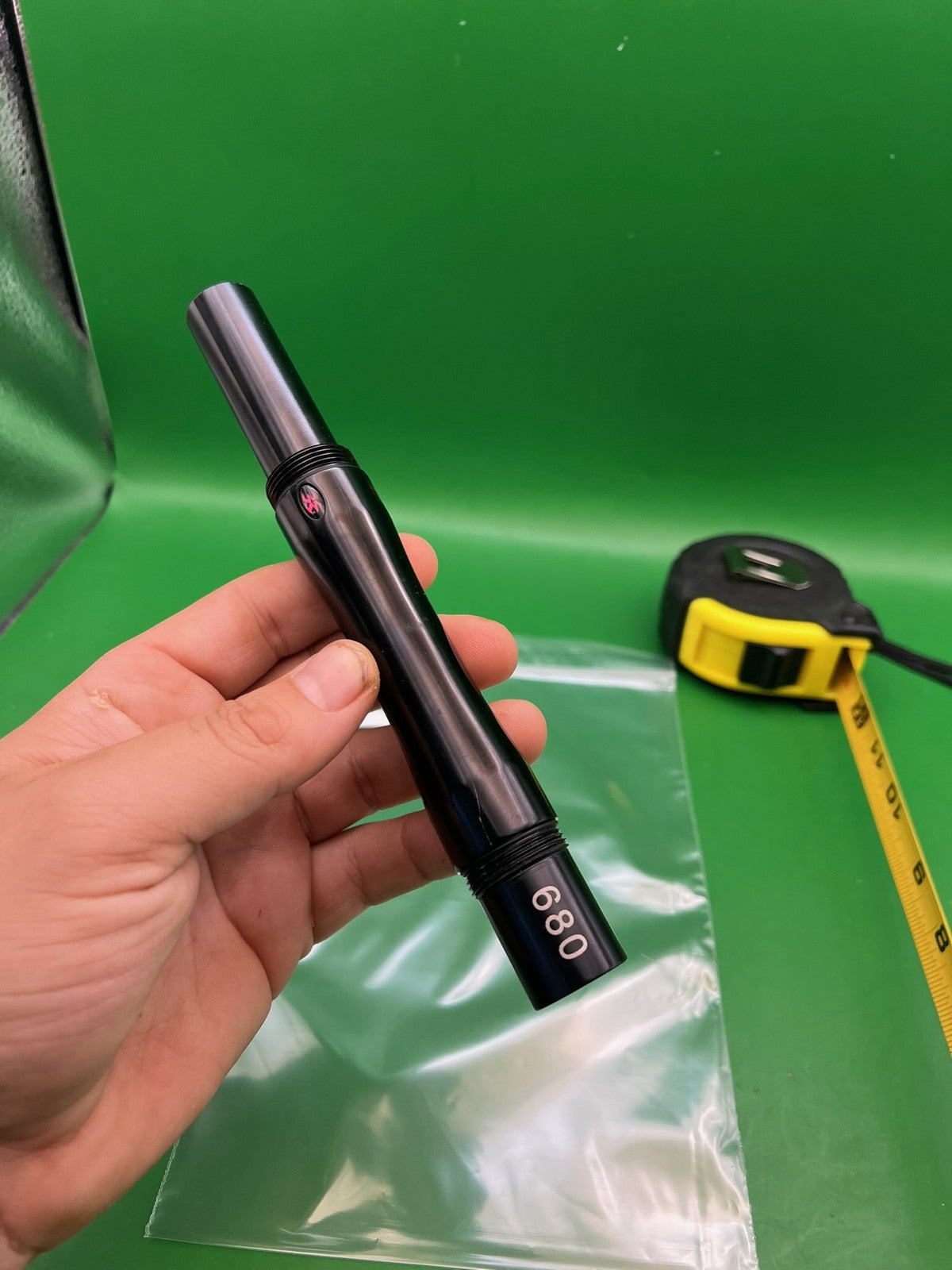 Empire Autococker Back - used paintball barrel back - black