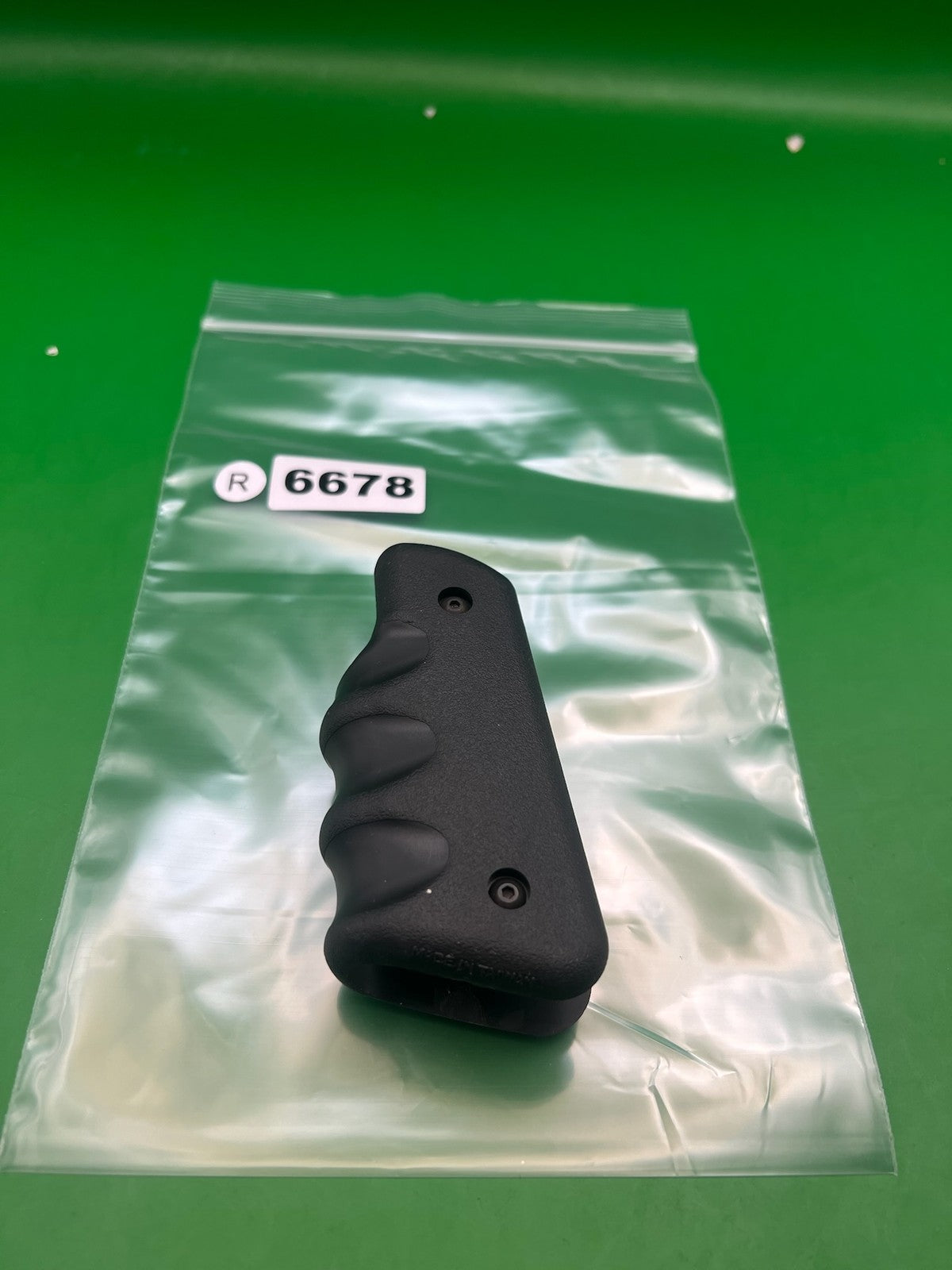 45* Grooved Autococker Grips - used paintball grip panel - black