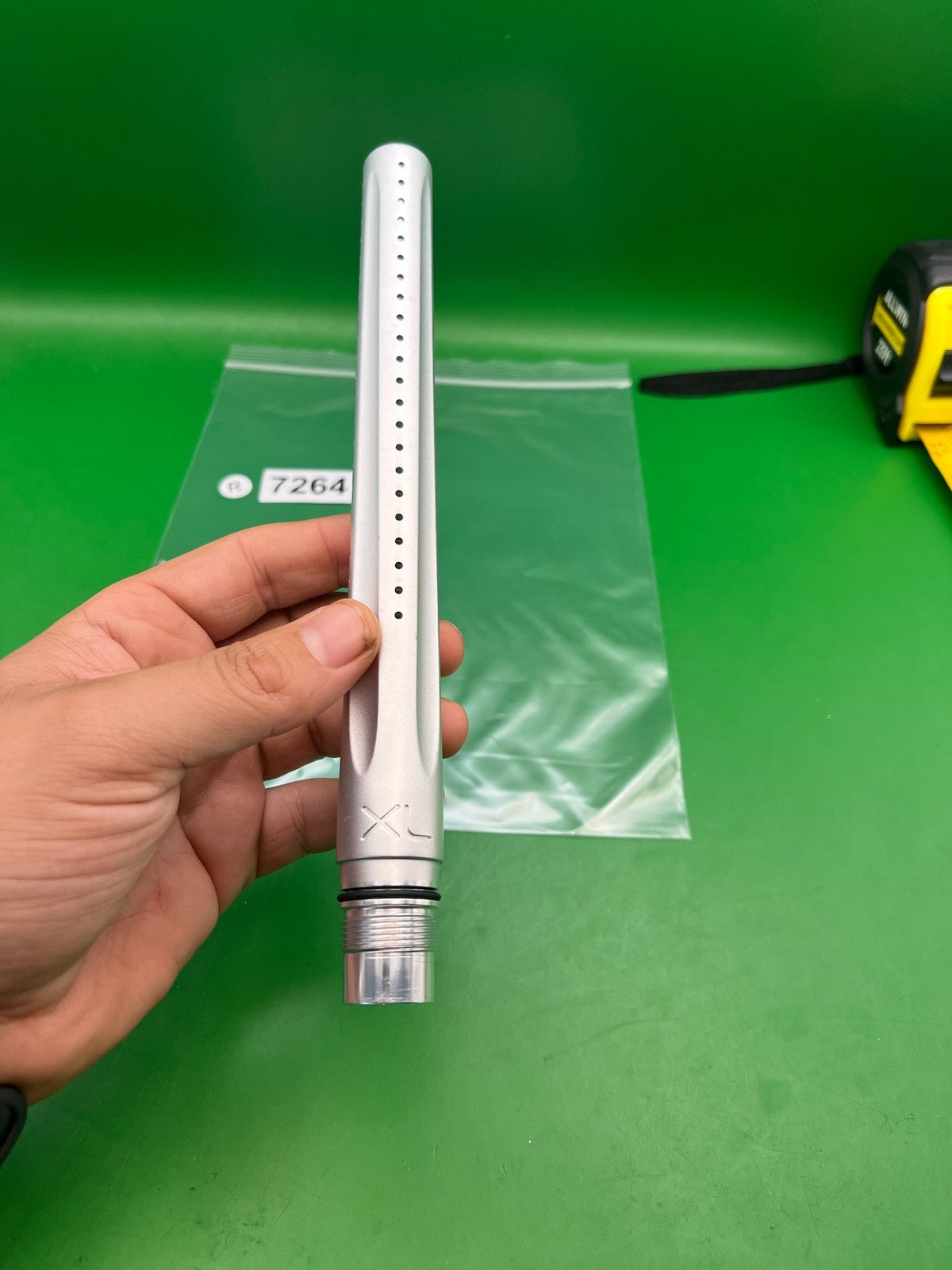 Smart Parts Freak XL Barrel Tip 14" Silver Aluminum AC Thread Ported