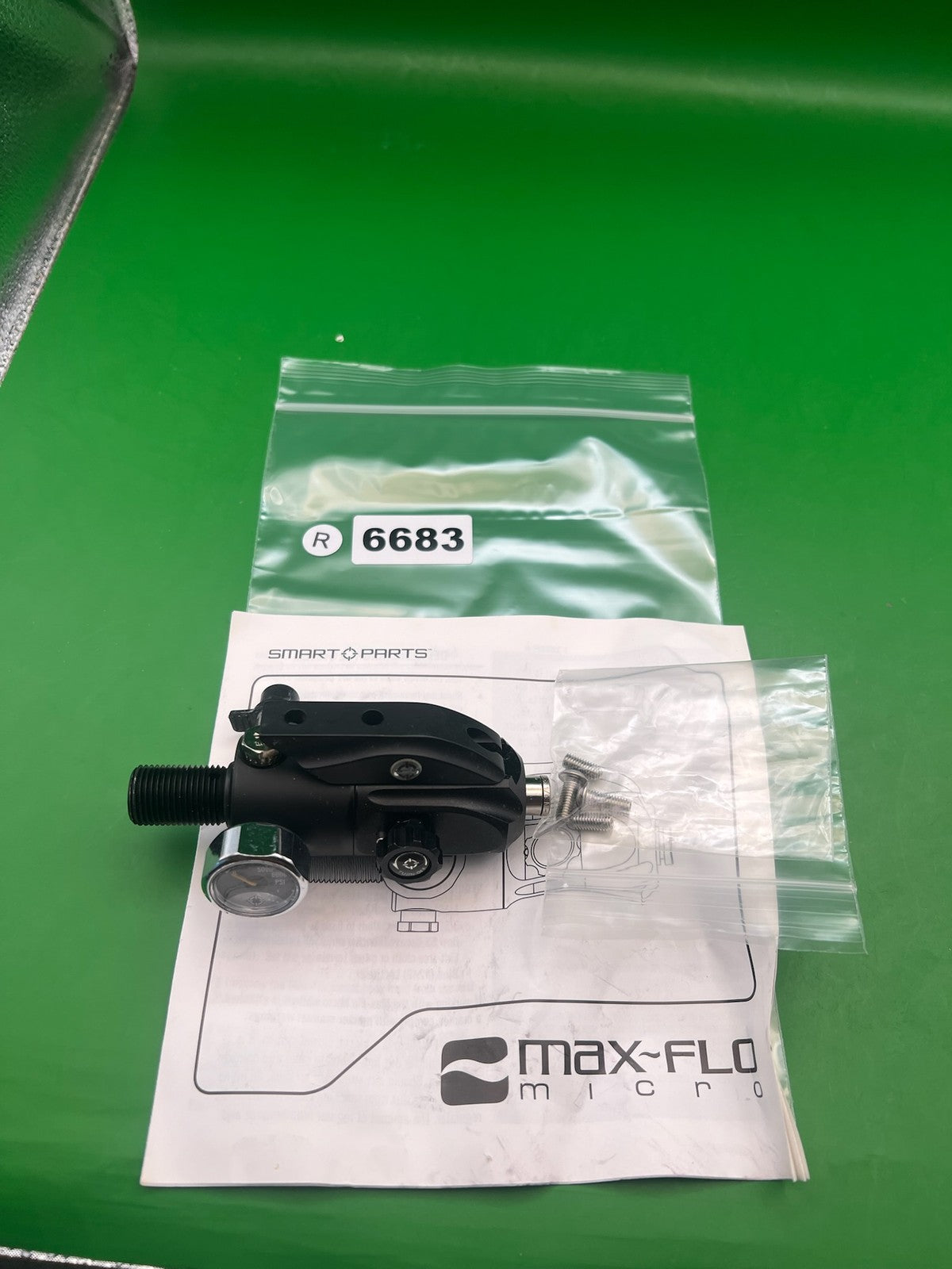 Smart Parts Max-Flo Micro Regulator Black - NOS