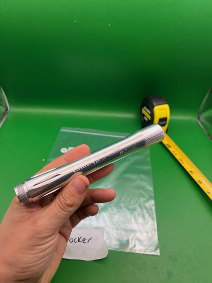 Dye UL-I Barrel Back Autococker Thread Polished Clear Silver AC