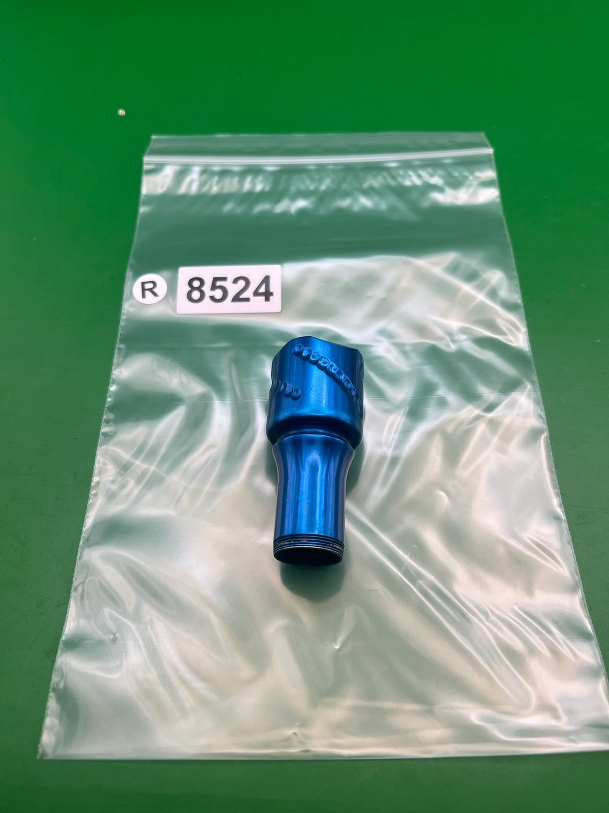 Smart Parts Impulse High Rise Feedneck Blue Anodized Aluminum Twist Lock