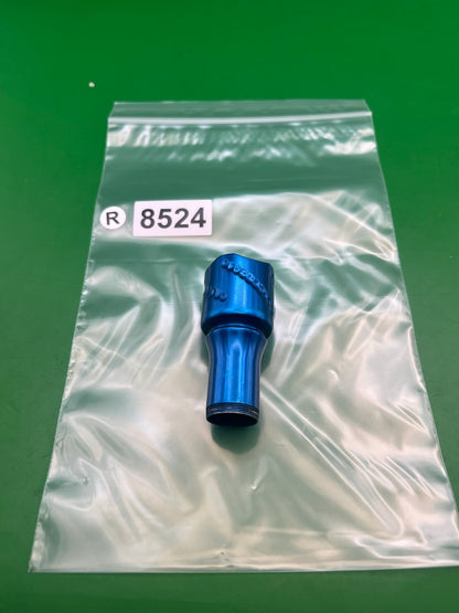 Smart Parts Impulse High Rise Feedneck Blue Anodized Aluminum Twist Lock